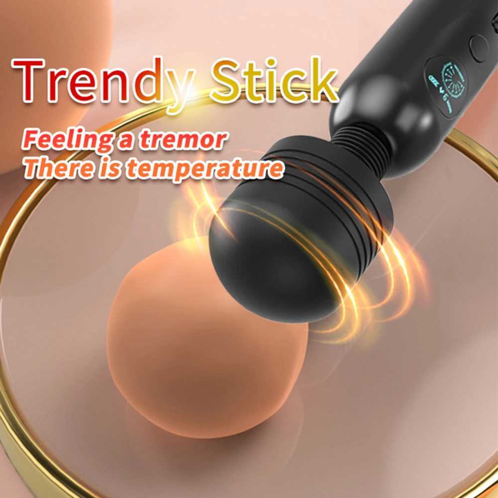 Powerful AV vibrator magic wand fake penis sex toy adult female G-spot massager clitoral stimulator female masturbation product W250319