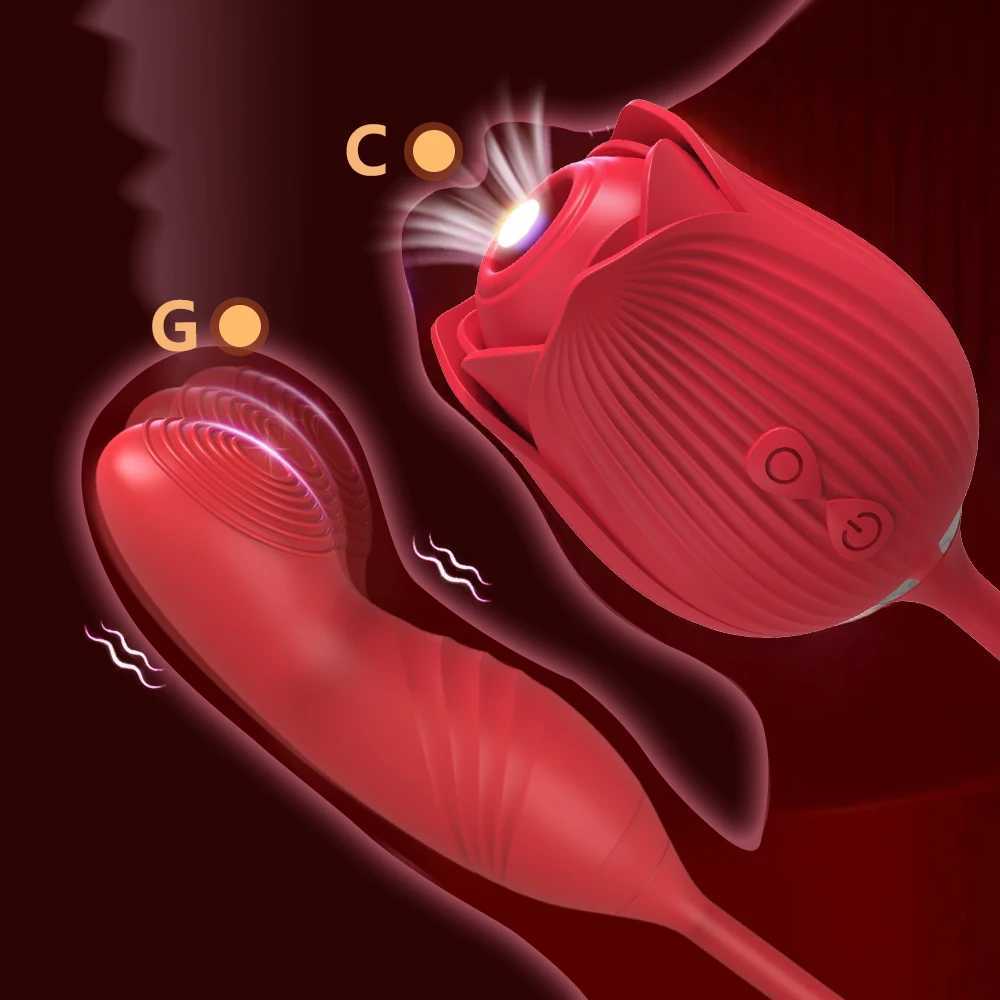 Sucking Clitoris vibrator Female Nipples Clit Sucking Finger Swinging G-Spot vibrator Female Masturbator Female Sex Toy W250319