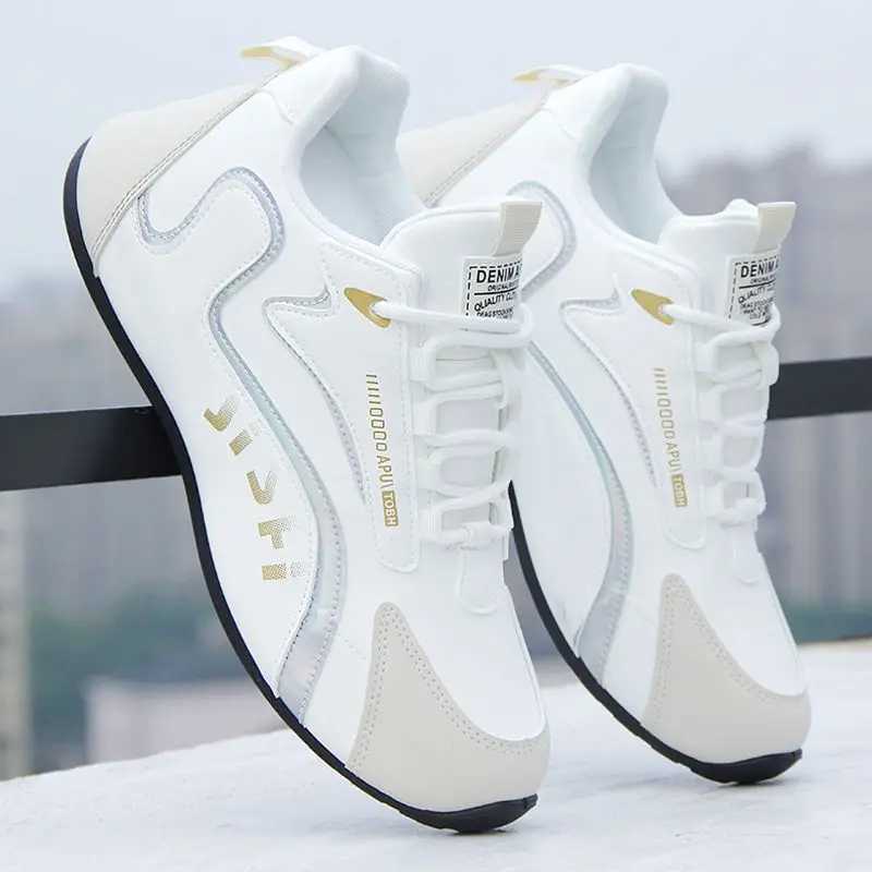 Breathable Solid Color Slip Men Driving Shoes Spring And Autumn New Style Breathable Mens Peas Shoes the British Sneakers Z250319