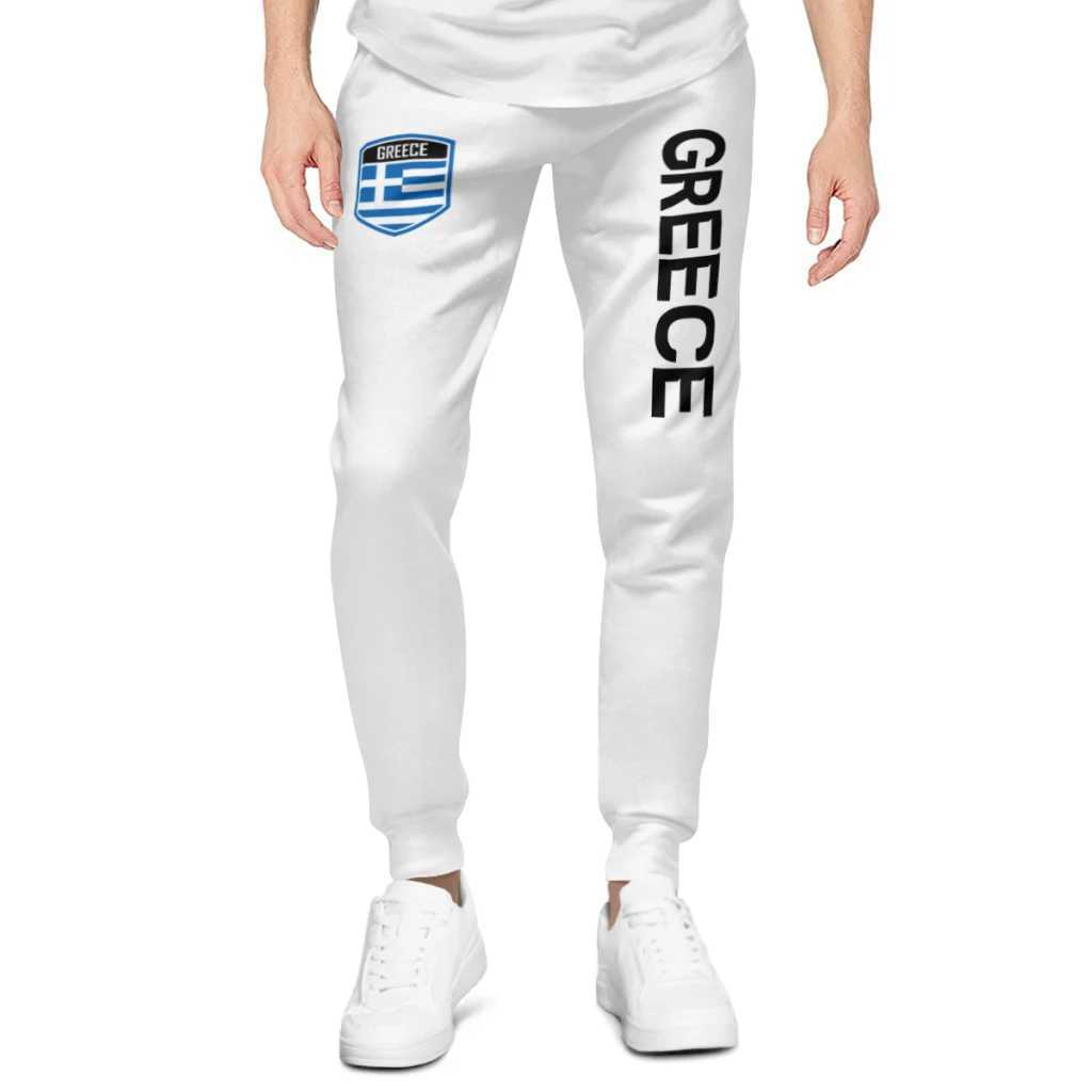Greece Flag Mens Sweatpants with Pockets Joggers for Men Sports Casual Sweat Pants With Drawstring X250319