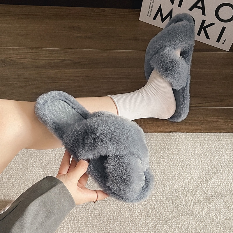 Free shipping Slippers designers 2025new hot New Thick Bottom Cotton for womens lady girls Plush slippers Indoor home Comfortable casual and versatile