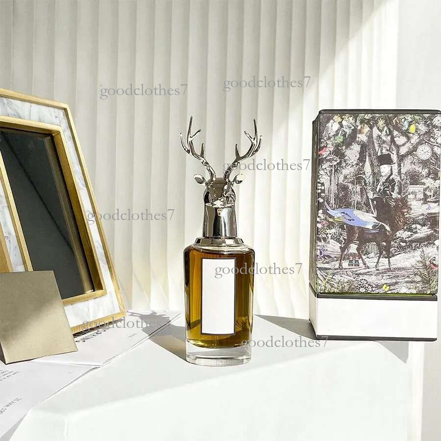 Designer Womens Men Perfume 80-100ML Deer Lion Animal Design Long Lasting Fragrance Cologne Spray Atomizer Parfum