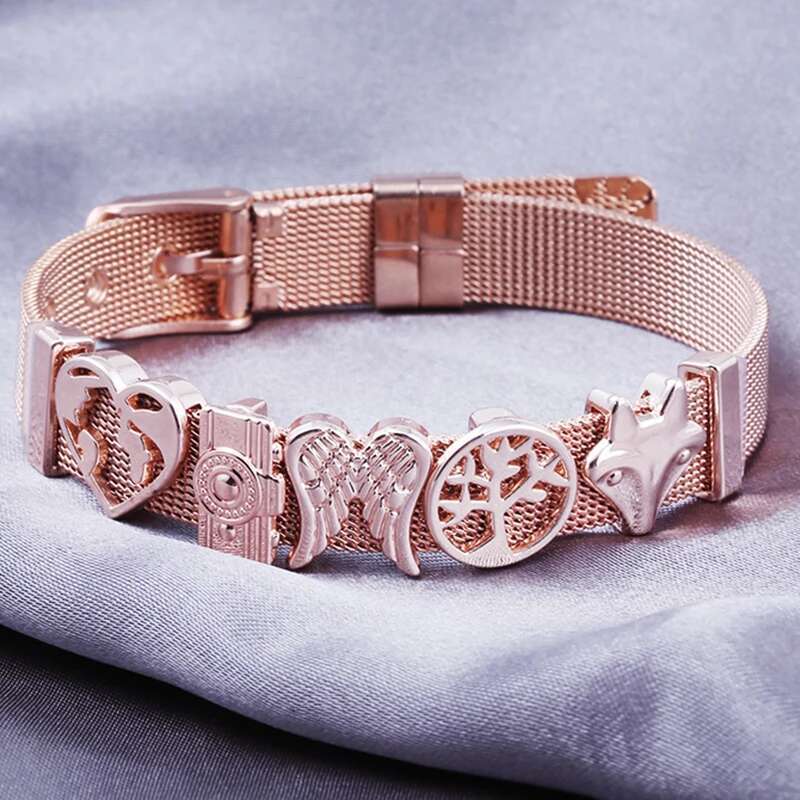 New Silver Color Stainless Steel Mesh Bracelets With 10mm Kepper Bangles For Women Pulseras Jewelry Gift Special Offer
