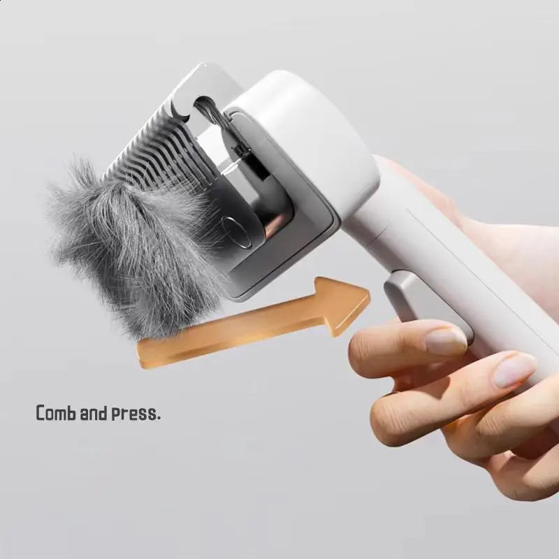 Pet fur knot cutter cat hair removal comb beauty and tool doublesided brush long curly cleaning pet products 250318