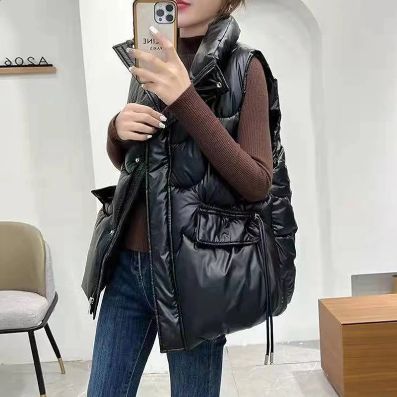 Winter coat womens 2024 Sustans vest loose casual jacket sleeveless fashion Plus size top full range competition 250319