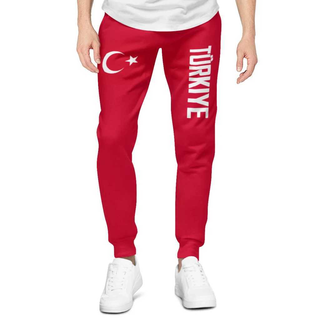 TRKIYE Turkey Flag Mens Sweatpants with Pockets Joggers for Men Sports Casual Sweat Pants With Drawstring X250319