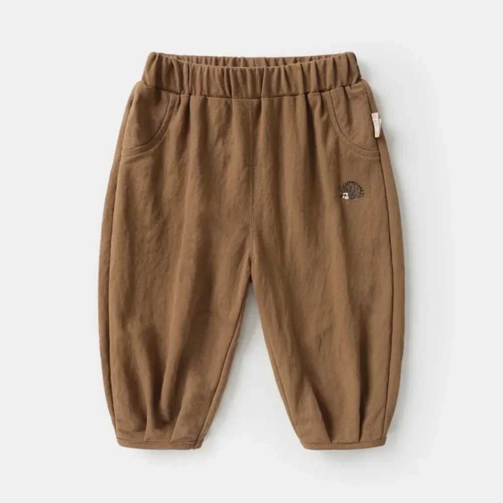 Cartoon Cute Comfortable Baby Long Pants Single Hole Silk Mosquito Pants Summer Casual Pants for Boys and Girls for ChildrenT250318
