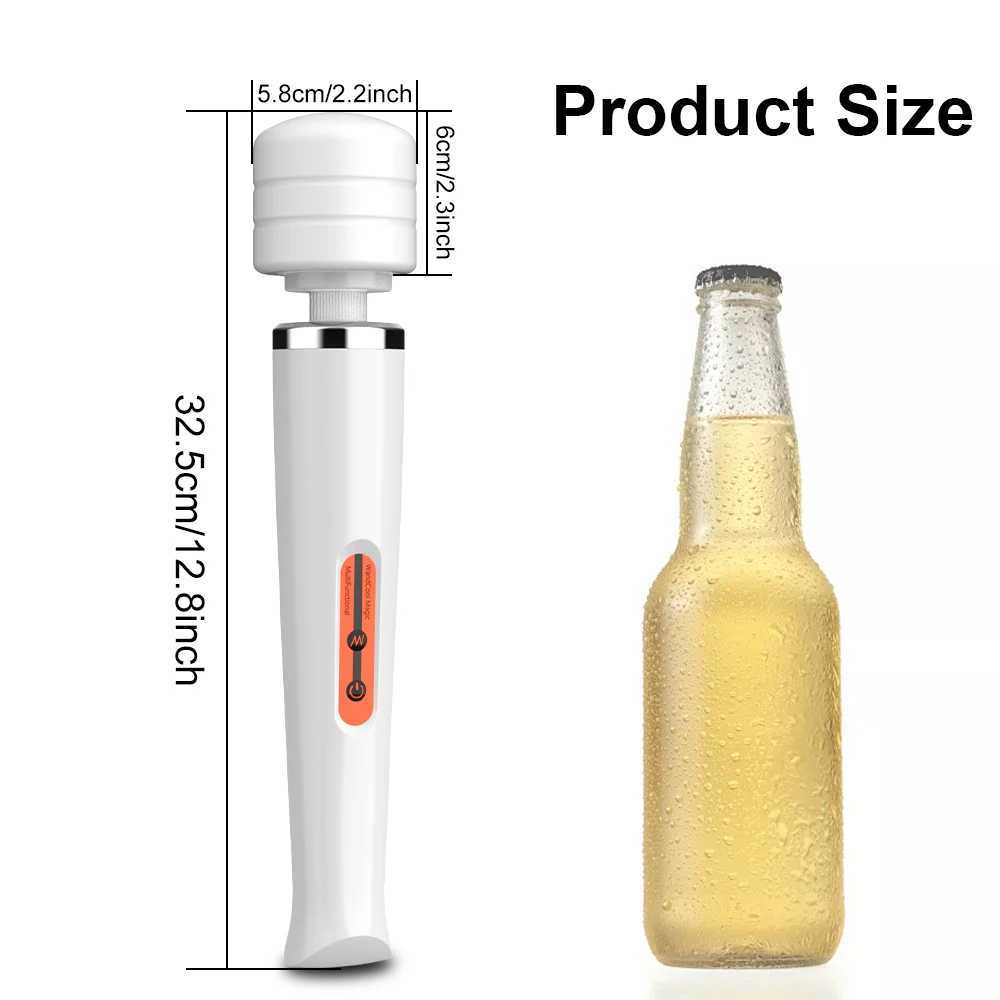 10 speed powerful wand vibrator fake penis female large AV body G-Spot massager clitoral stimulator adult sex toy W250319