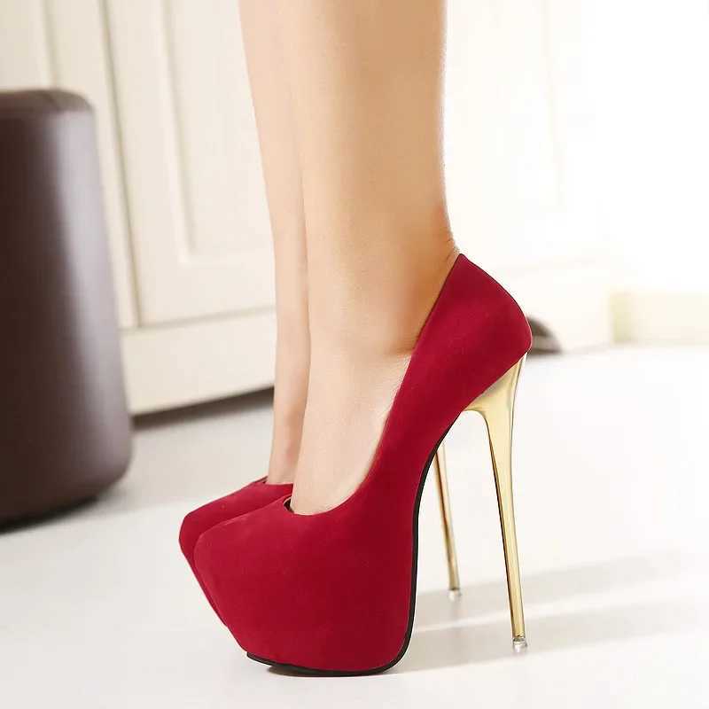 Women High Heels Pumps Fi Flock Womens Sandals Platform Wedding Pumps Casual Thin Heels Womens Shoes HeelsXJ250319