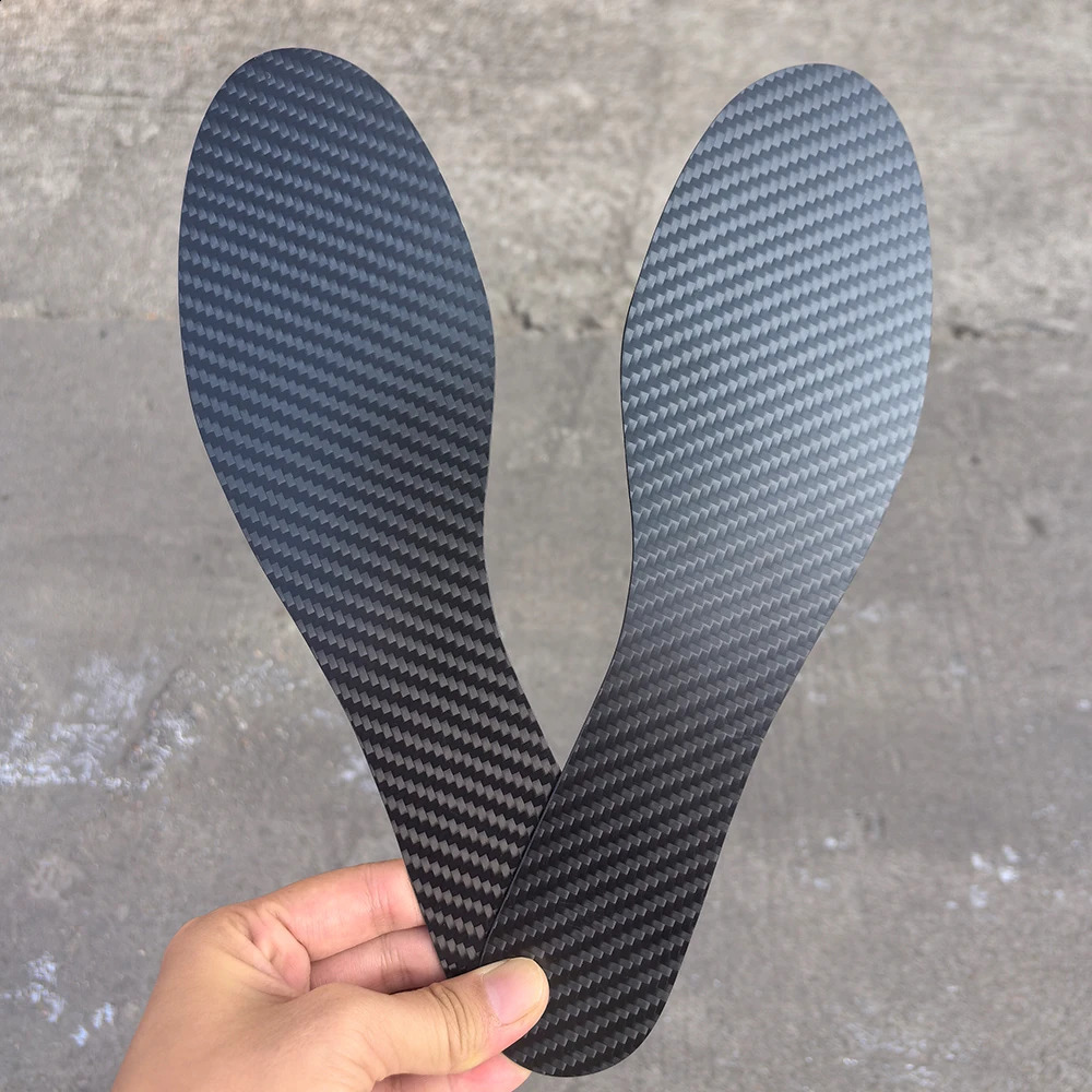 High-Quality 0.8mm1.0mm1.2mm Thickness Carbon Fiber Insole Sports Insole Male Shoe-pad Female Ortic Shoe Sneaker Insoles 250319