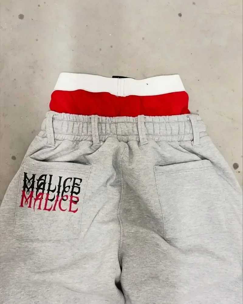 Men Street Stain Staining Hip Hop Fashion Double Waist Pants High waisted Jogger Drawstring Sweatpants Y2K Loose Cargo Trousers X250319