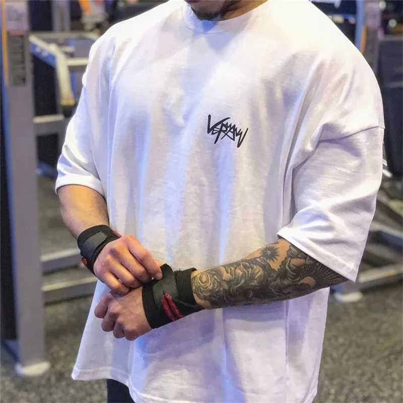 Summer new fitness sports T-shirt ultra-fine cotton T-shirt training running gym mens T-shirt collar womens short sleeved streetwearT250318