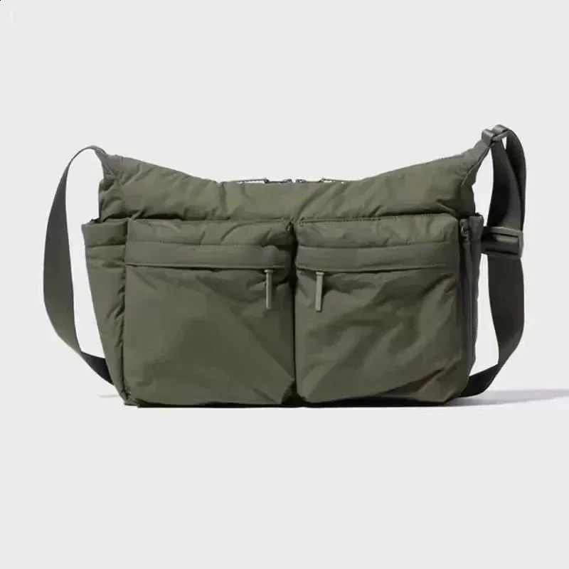 Casual Multi-pocket Messenger Bags for Women Fashion Nylon Shoulder Bag Ladies Large Handbags Female Travel Shopping Tote Purse 250318