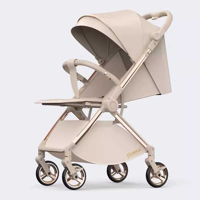 Multi functional panoramic baby stroller provides your baby with the most comfortable travel experience Z250319