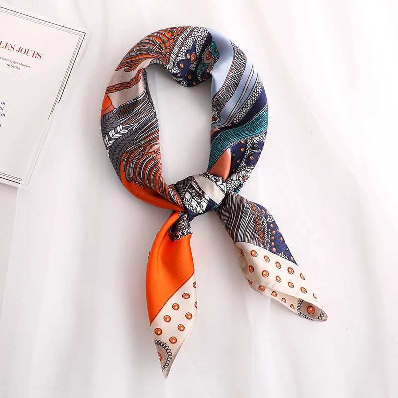 Scarf Wen Silk Satin Wen Luxury Scarf Foard Laven Official Store Bandana Silk Scarf Wen Neckerrief WJ002 X2503193