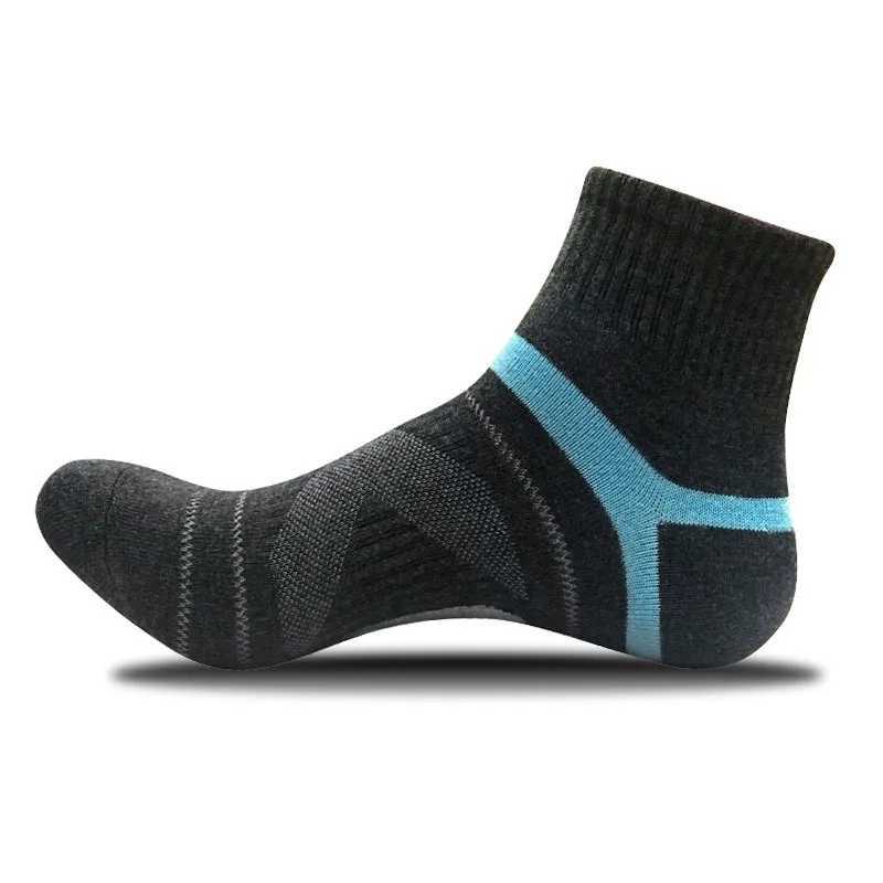 2020 Mens Compression Socks Merino Wool Black Ankle Cotton Socks Herren Basketball Sports Compression Socks X250319