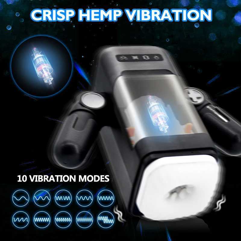 HESEKS automatic stimulation vibration heated masturbation suitable for real vaginal oral sex in menXJ250319