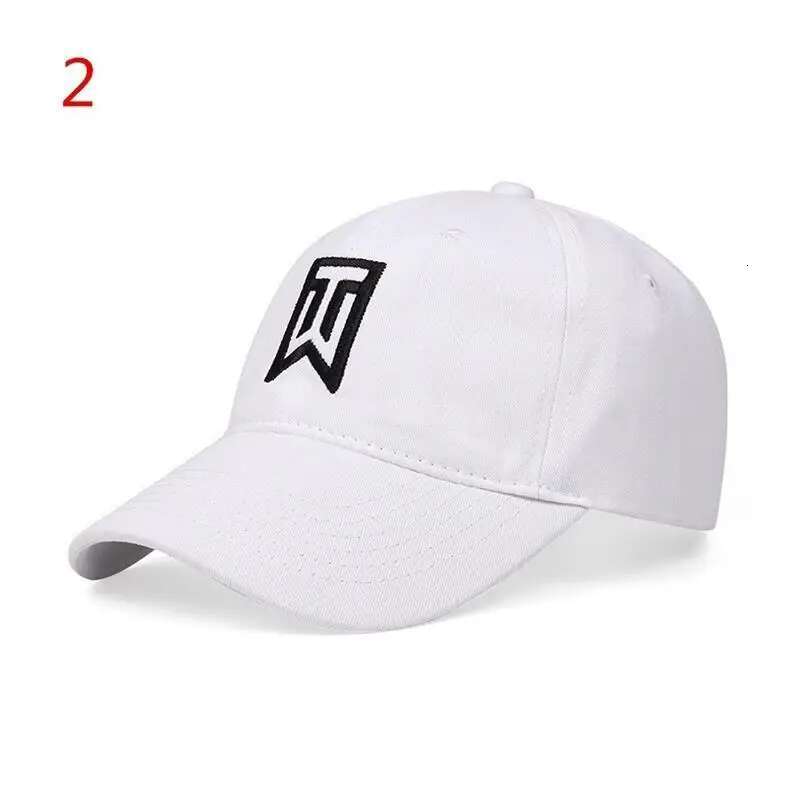 Tiger Woods Hip Hop Cotton Daddy Adjustable Turning Baseball Cap Outdoor Sports Truck Driver Hat