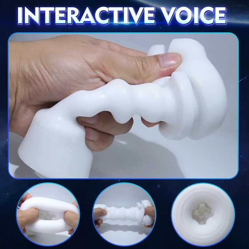 Automatic pressing male masturbator fastening silicone vaginal sex toy suitable for male adjustable frequency handbag cat machineXJ250319