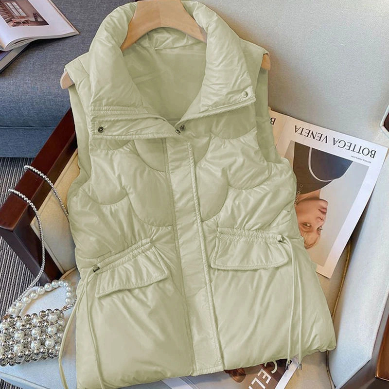 Winter coat womens 2024 Sustans vest loose casual jacket sleeveless fashion Plus size top full range competition 250319