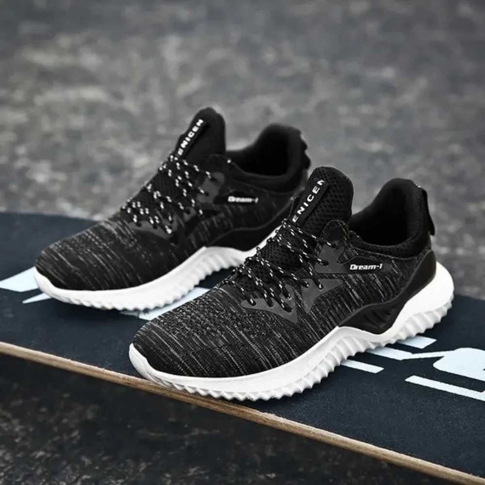 Mens Running Shoes Breathable tennis Outdoor Sports Shoes Causal sneakers Men Plus Size Shoes 38-46 Z250319
