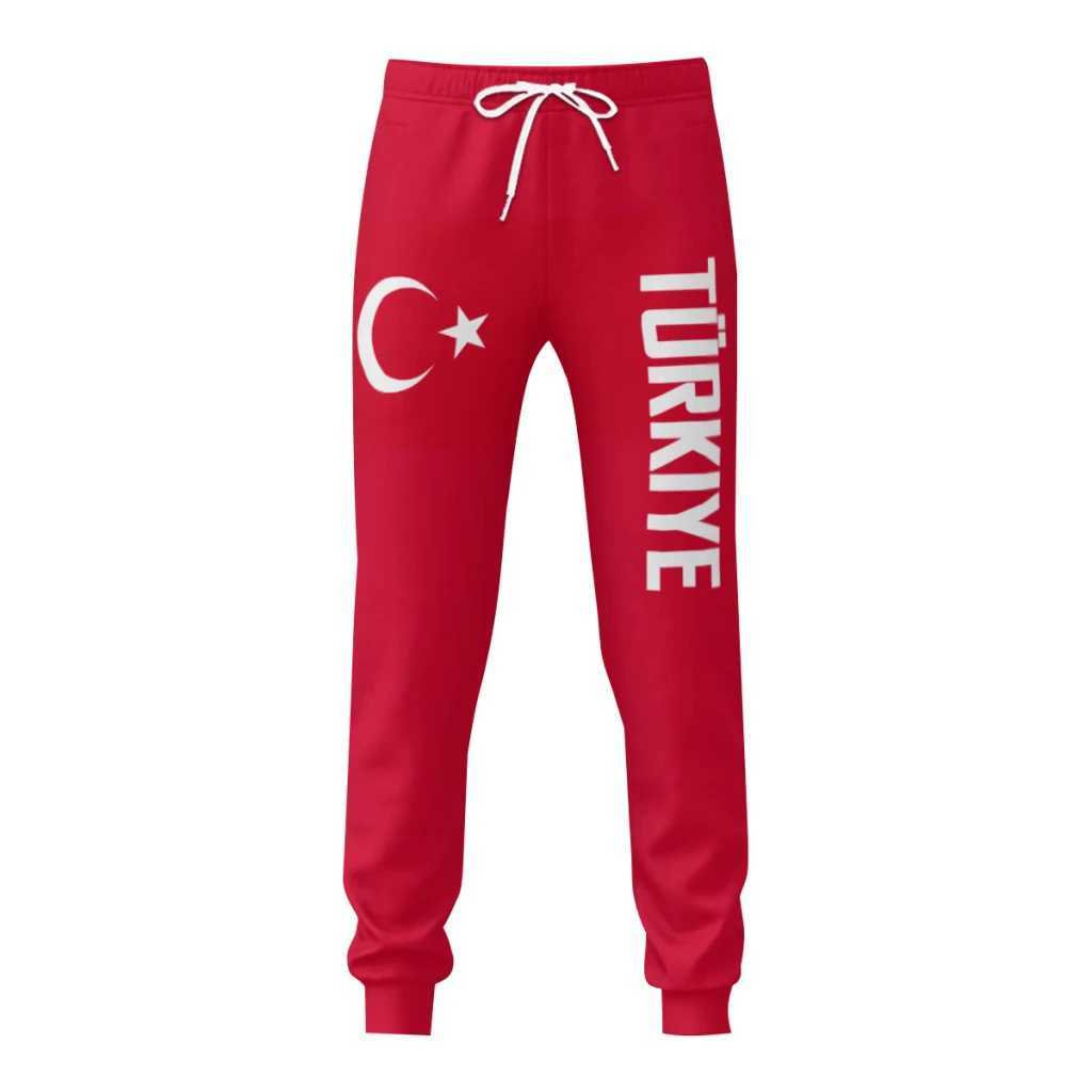 TRKIYE Turkey Flag Mens Sweatpants with Pockets Joggers for Men Sports Casual Sweat Pants With Drawstring X250319