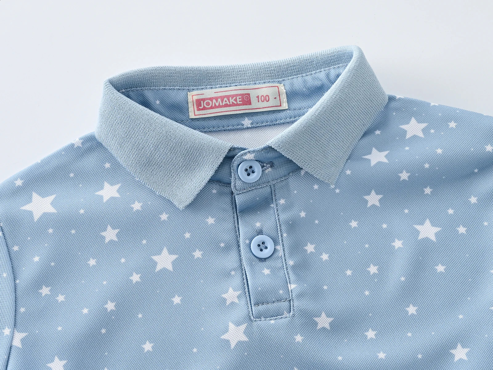 Printing lovely boys and girls fashion printing breathable button blouse leisure classic n lapel micro-elastic POLO shirt 250319