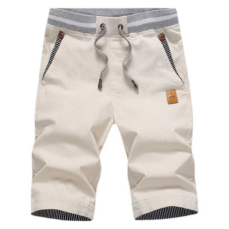 New 2024 Men Fashion Cotton Shorts Hot summer style shorts Mens pure color shorts Beach shorts Mens trousers W250319