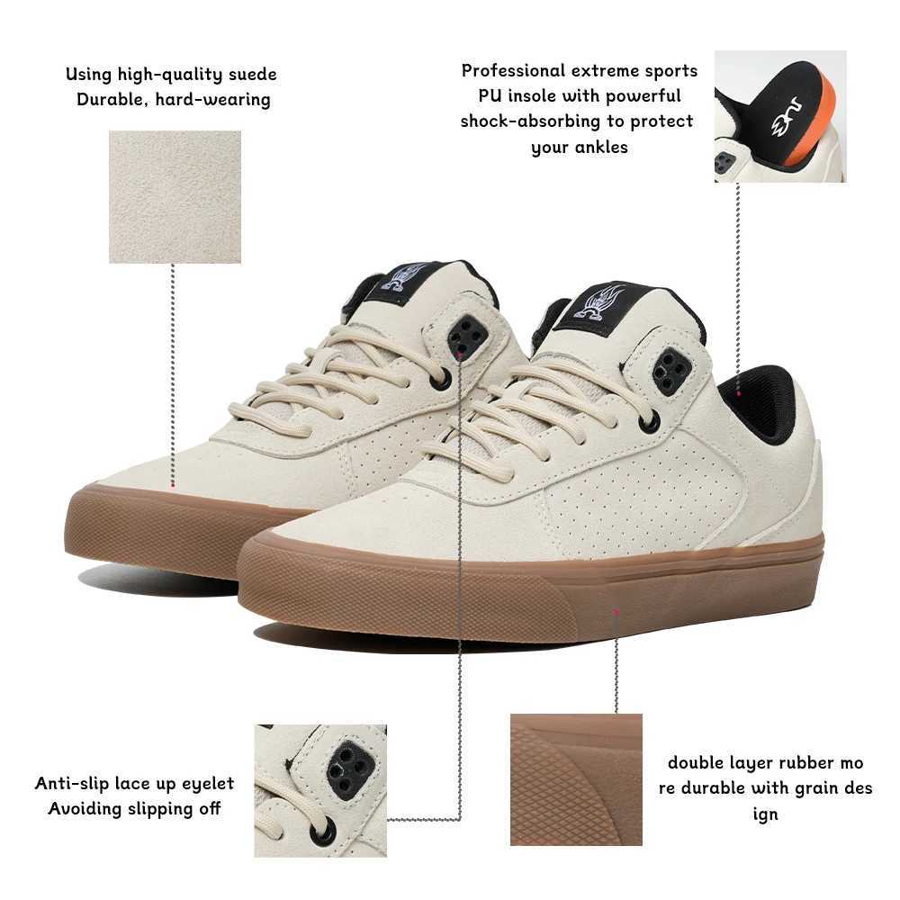 Joiints suede skateboard shoes impact professional sports shoes casual street shoes Y250318