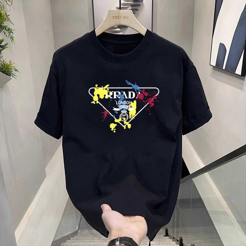 Fashion luxury brand printed womens T-shirt pure cotton T-shirt brand breathable T-shirt womens street O-neck T-shirt topT250318