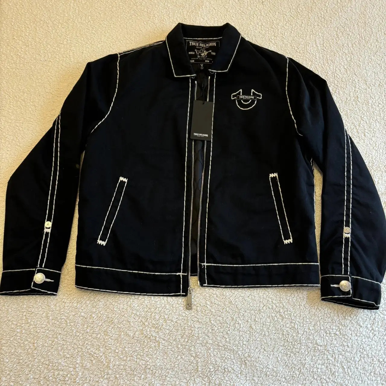 Vintage Y2k denim leather jacket American streetwear trend letter embroidery motorcycle zipper jacket thick mens clothing 250318