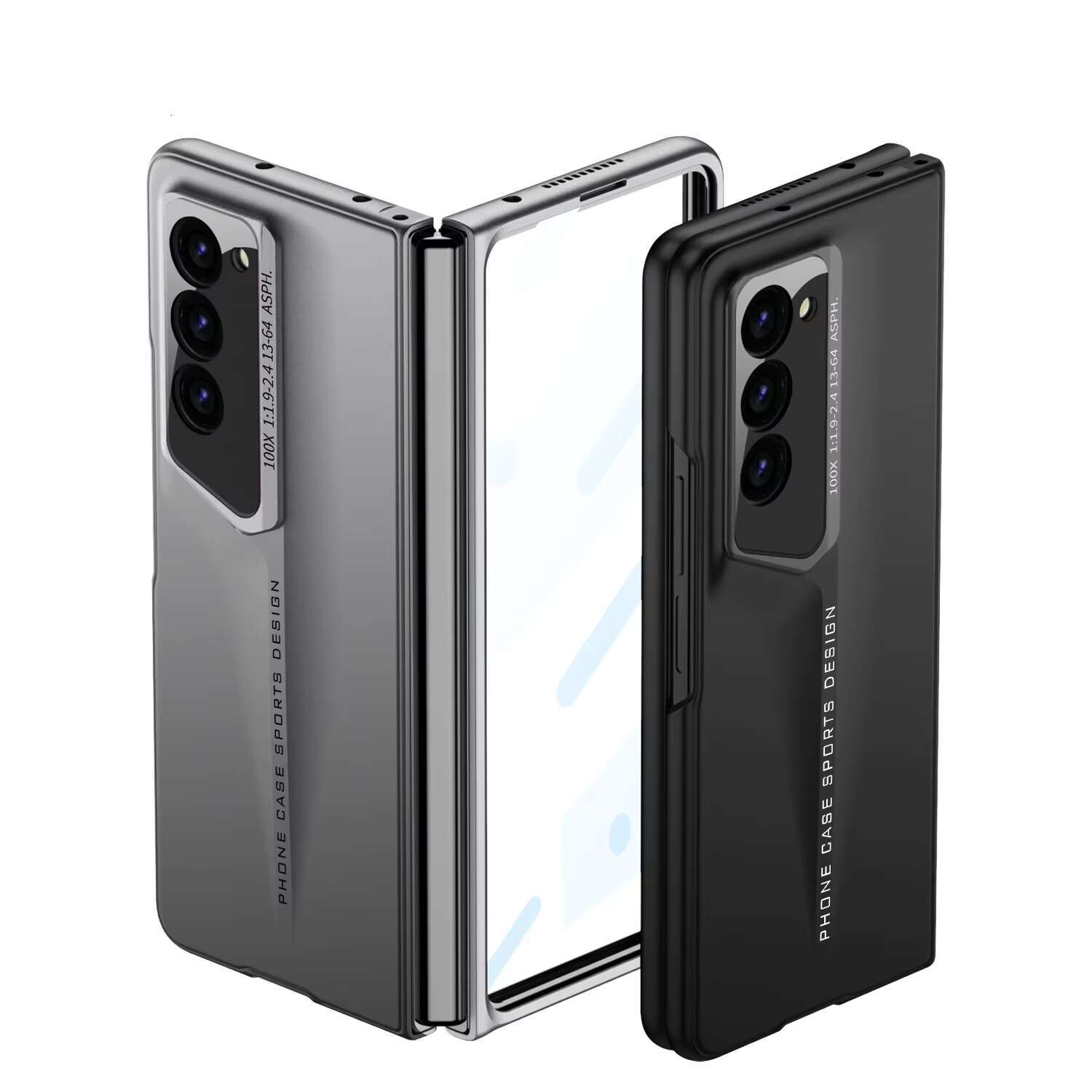 Fashion Cover Blade Super Thin Case for Samsung Galaxy Z Fold 6 5 Screen with Film Protection
