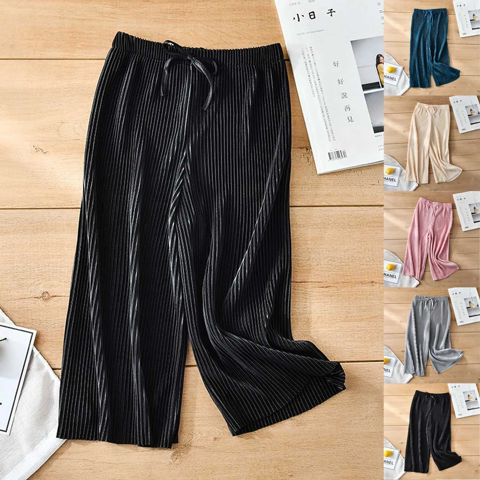 Footed Pants Baby Girl Girls Wide Leg Pants Lightweight Casual Elastic Waist Straight Leg Loose Toddler Girls Snow Pants 5tT250318