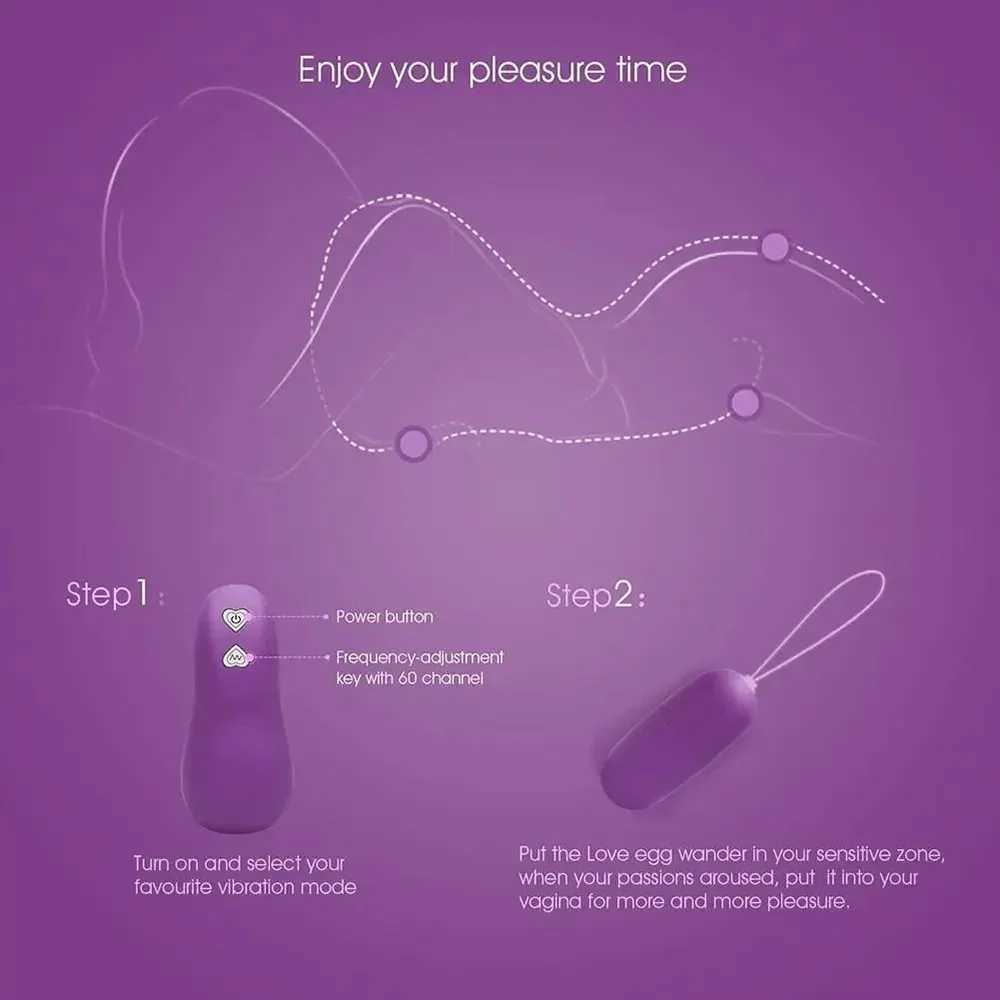 Powerful bullet vibrator wireless remote control vibrator G-spot clitoral stimulator female massage ball sex toy W250319