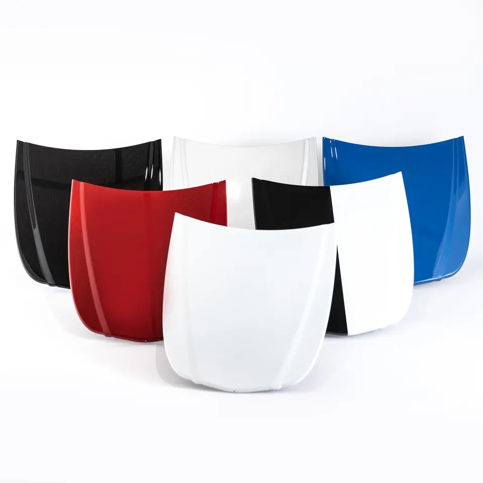 Pre-Painted Mini Auto Hood Display Prop, Small Metal Bonnet for PPF Test and Product Demonstration of Coatings, Waxes & Water Repellent Sprays MO-179C