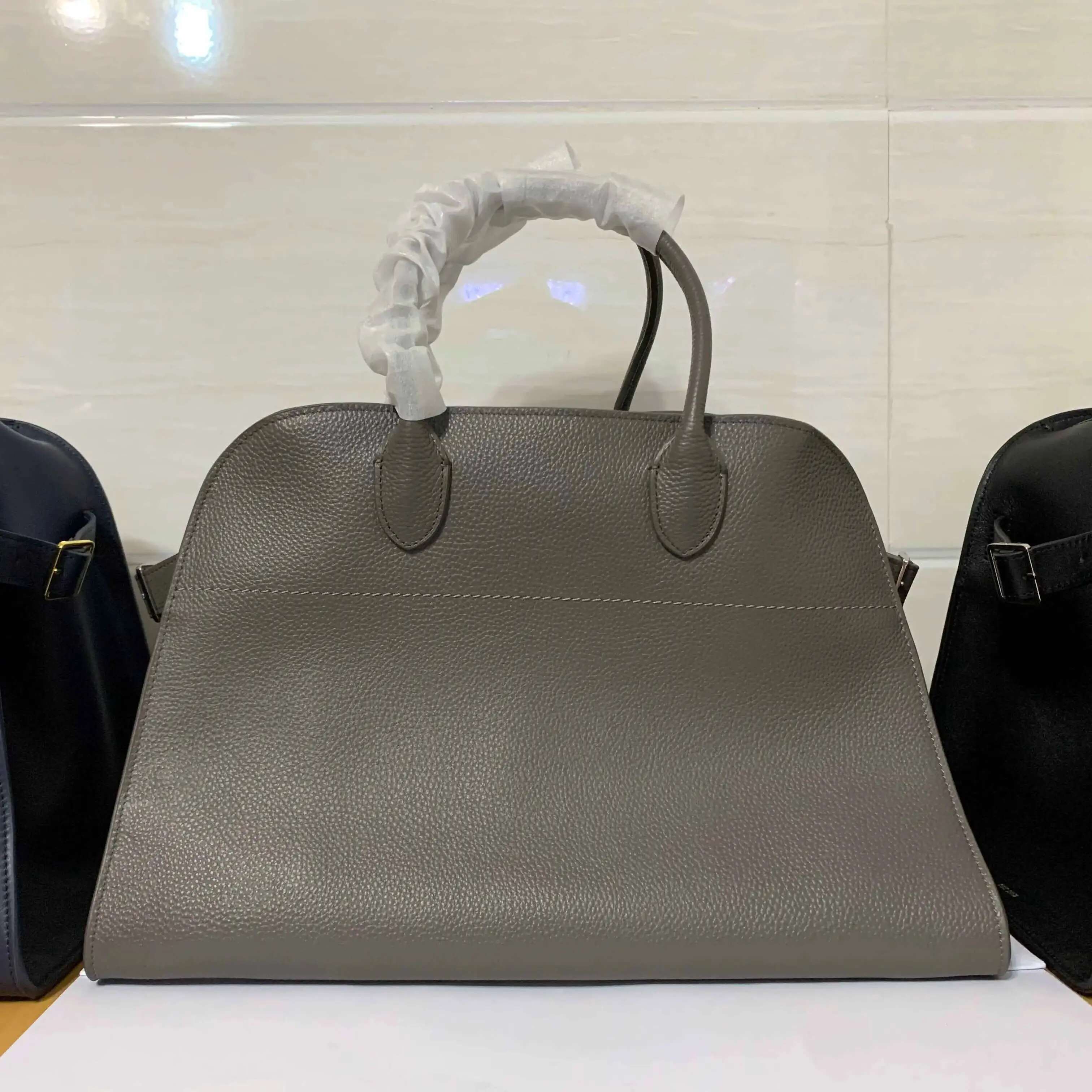 S Factory Direct Sale Natural Leather Purely Handmade Soft And Odorless Large Capacity Handbag Shoulder Bag