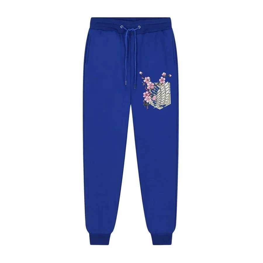 Autumn and Winter New Mens Jogging Pants Attack on Titan Printed Trousers Daily High Street Casual Fleece Sweatpants S-3XL X250319