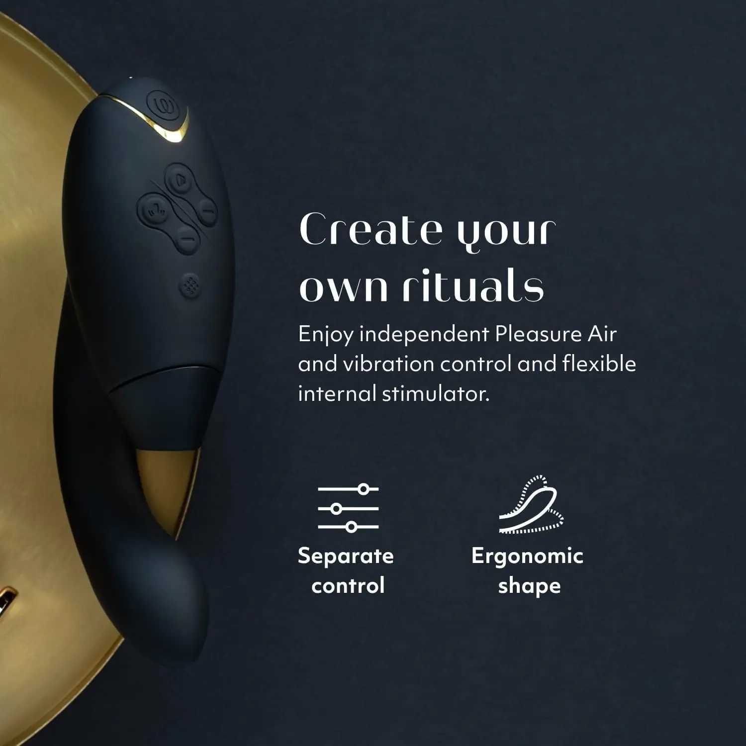 Duo 2 Clitoral Sucking Rabbit vibrator Cilit G-Spot vibration stimulator sex toy -14 intensity levels and 10 vibration modes W250319