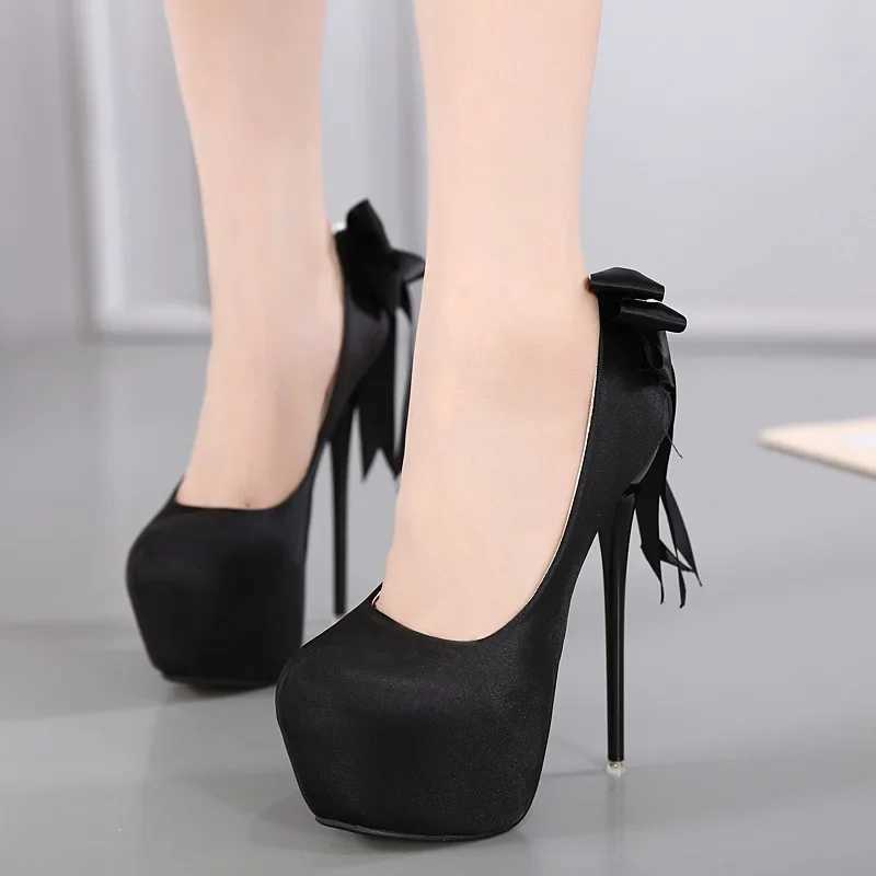 Women High Heels Pumps Fi Flock Womens Sandals Platform Wedding Pumps Casual Thin Heels Womens Shoes HeelsXJ250319