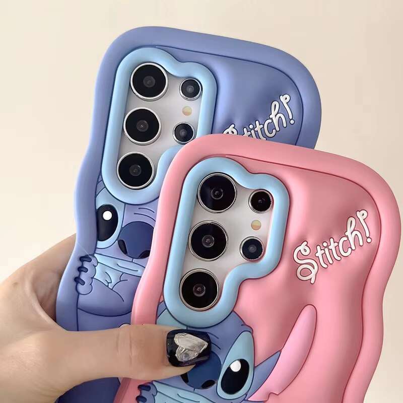 Cartoon Soft Silicone Cover for Samsung Galaxy S24 S23 Ultra S22 Plus S21 S20 FE A15 A55 3D Cute Phone Case