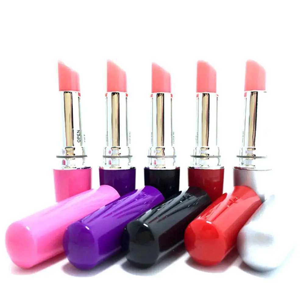 Powerful lipstick vibrator female G-spot Clit stimulator vaginal massager mini bullet vibrator masturbator female sex toy W250319