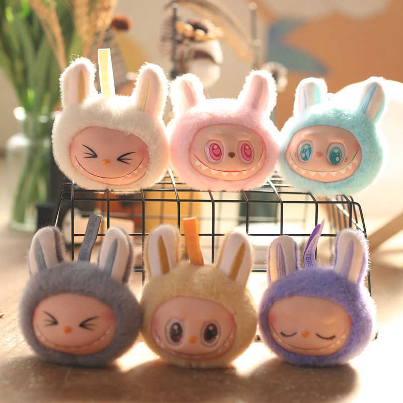 Keychains Lanyards celebrity Cute and Vinyl Cloth Small Pendant Plush Toy Doll Cartoon Bag Hanging Decoration Keychain H250318