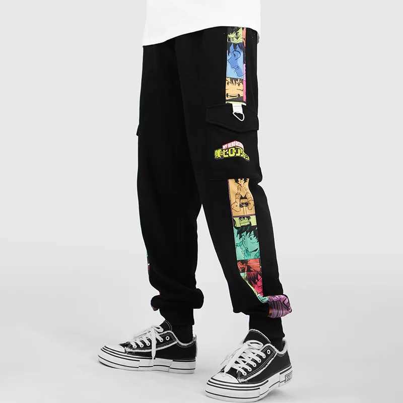My Hero Academia Japan Anime 2024 New Fashion Printing Casual Pants Sweatpants Running Sporting Clothing Winter Cargo pants X250319