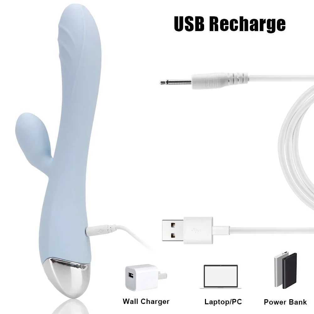 Powerful Dildo vibrator suitable for female handheld G-Spot clitoral stimulator vaginal massager female masseur 10 mode adult sex toy W250319