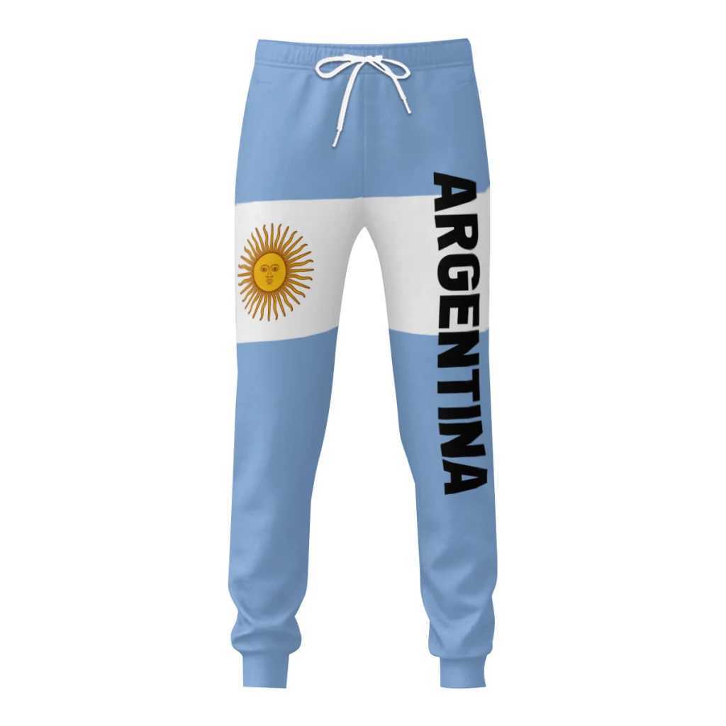Argentina Flag Mens Sweatpants with Pockets Joggers for Men Sports Casual Sweat Pants With Drawstring X250319