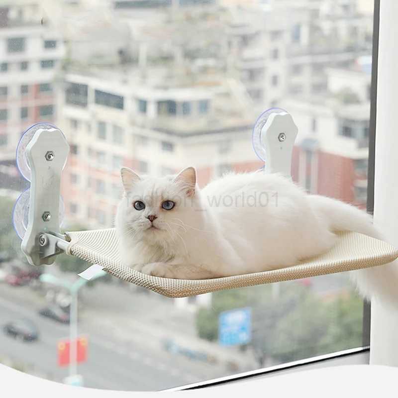 New suction cup cat hanger folding hanger hanging cat nest cat bed balcony window glass cat hanger cat house