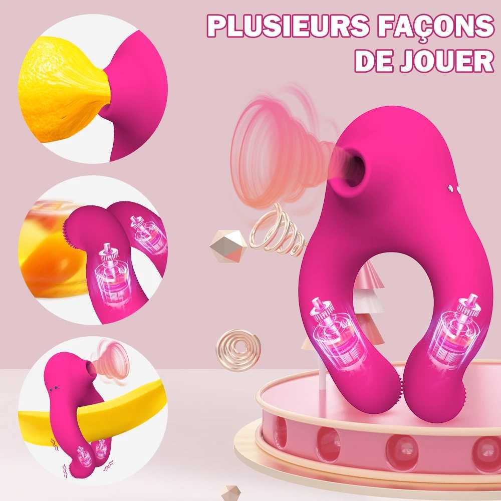 10 frequency suction vibrator sex shop penis ring click suction rooster ring adult product Scrotum massager sex toy W250319