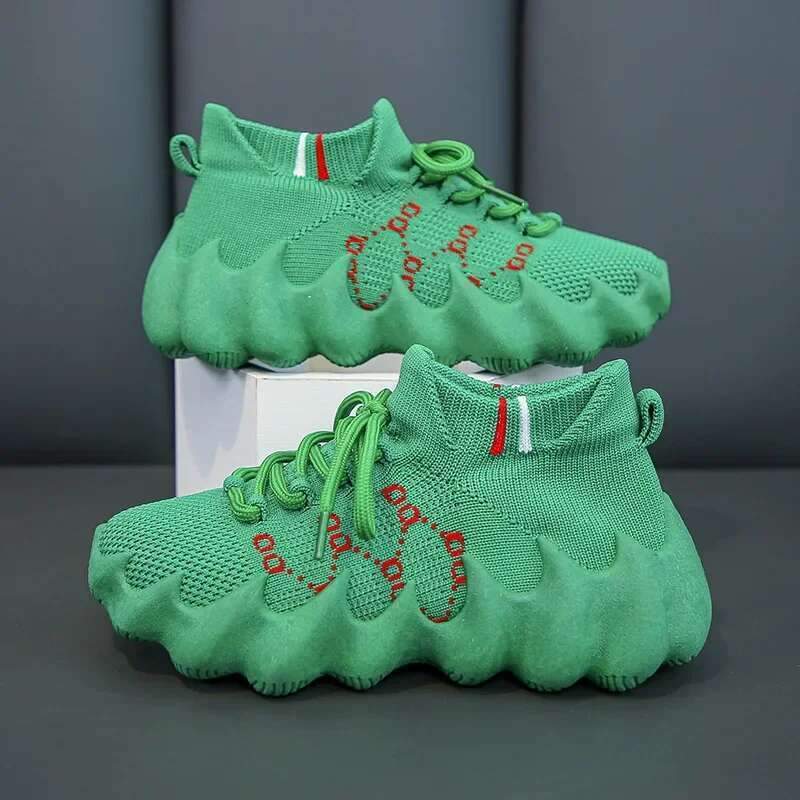 Skate Summer Sneakers Lightweight Soft Boys Girls Running Green Kids Baby Board shoe