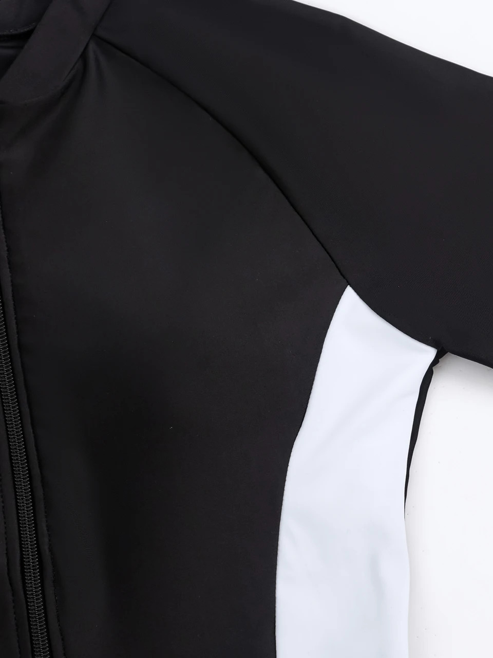 Professional racing ultrathin swimsuit 2024 womens onepiece short sleeved zipper Rush Guard bath 250312