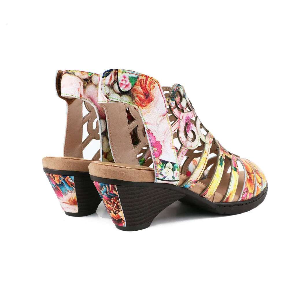 Wedge Heels Socofy Raffan Summer Slim High Heel Sheepskin Women S Fashion Sandals